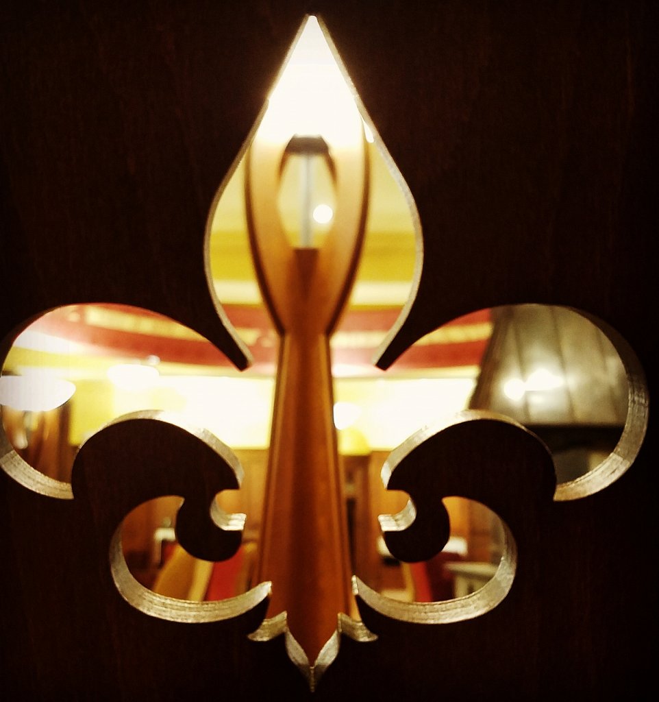 McCaffrey Lounge Through the Fleur-de-lis 