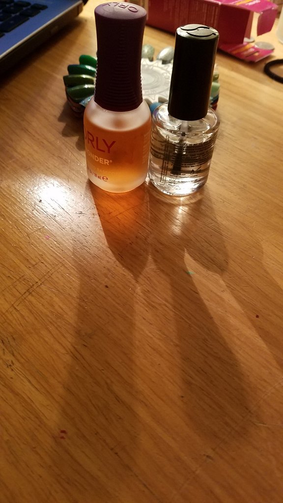 Two Bottles; Three Shadows