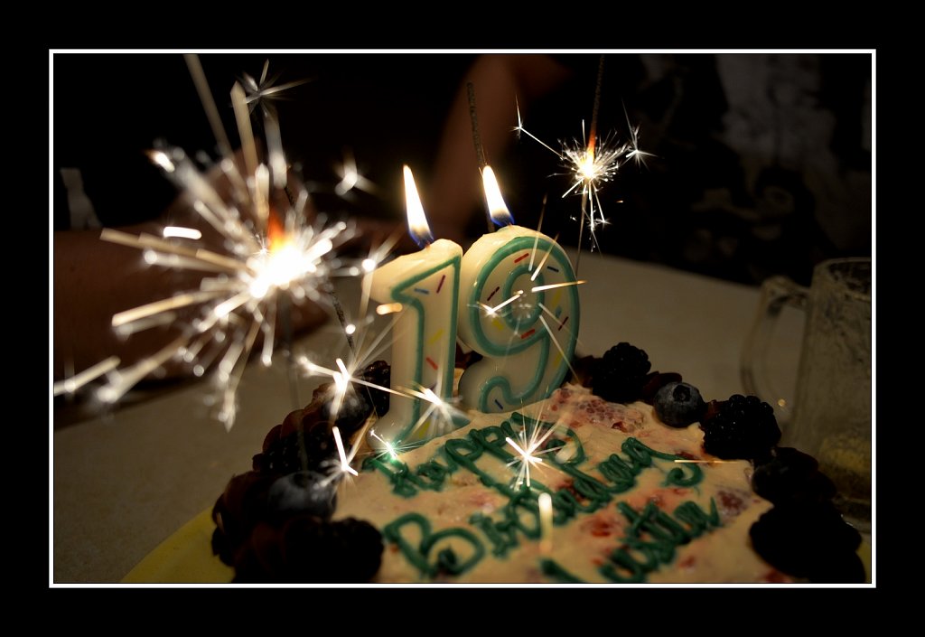 My Son's 19 Birthday