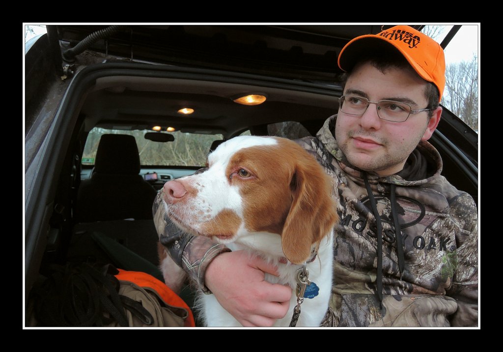 A Young Man and his Dog