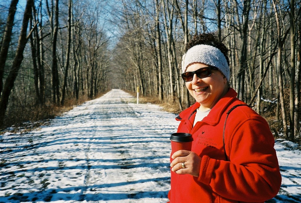 Jeanne On The Columbia Trail