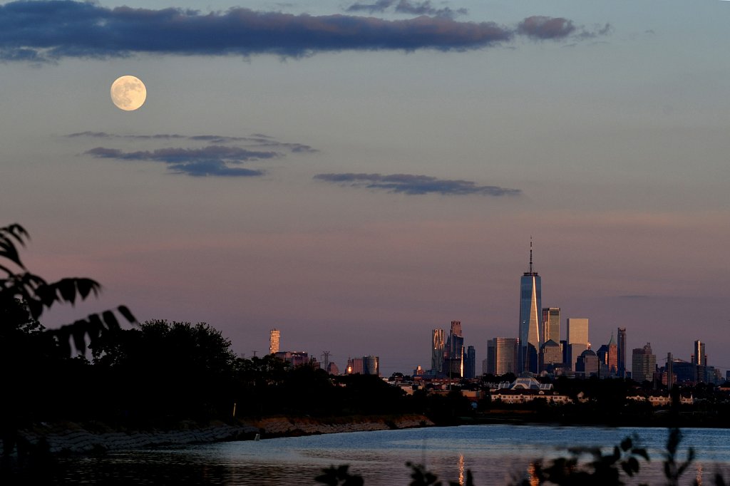 Moon Over NYC