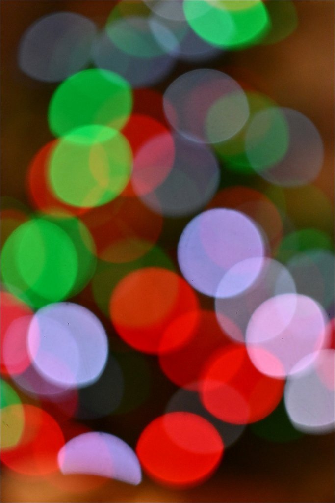 Christmas Light Bokeh