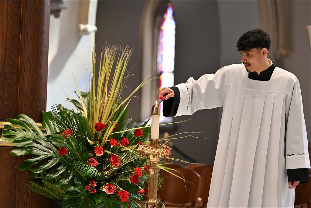 2024 Palm Sunday Mass at The Cathedral of Saint John The Baptist