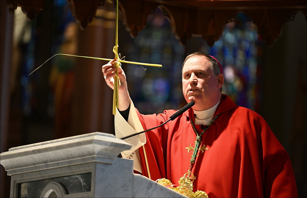 2024 Palm Sunday Mass at The Cathedral of Saint John The Baptist