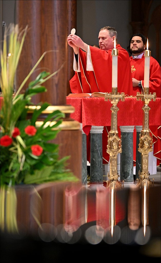2024 Palm Sunday Mass at The Cathedral of Saint John The Baptist
