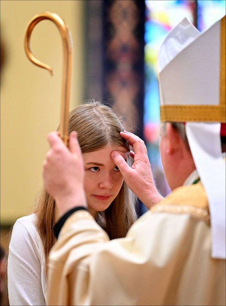 Confirmation at Assumption Church