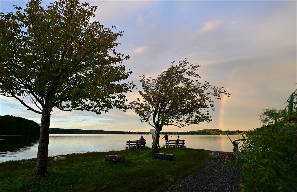 Budd Lake Rainbow